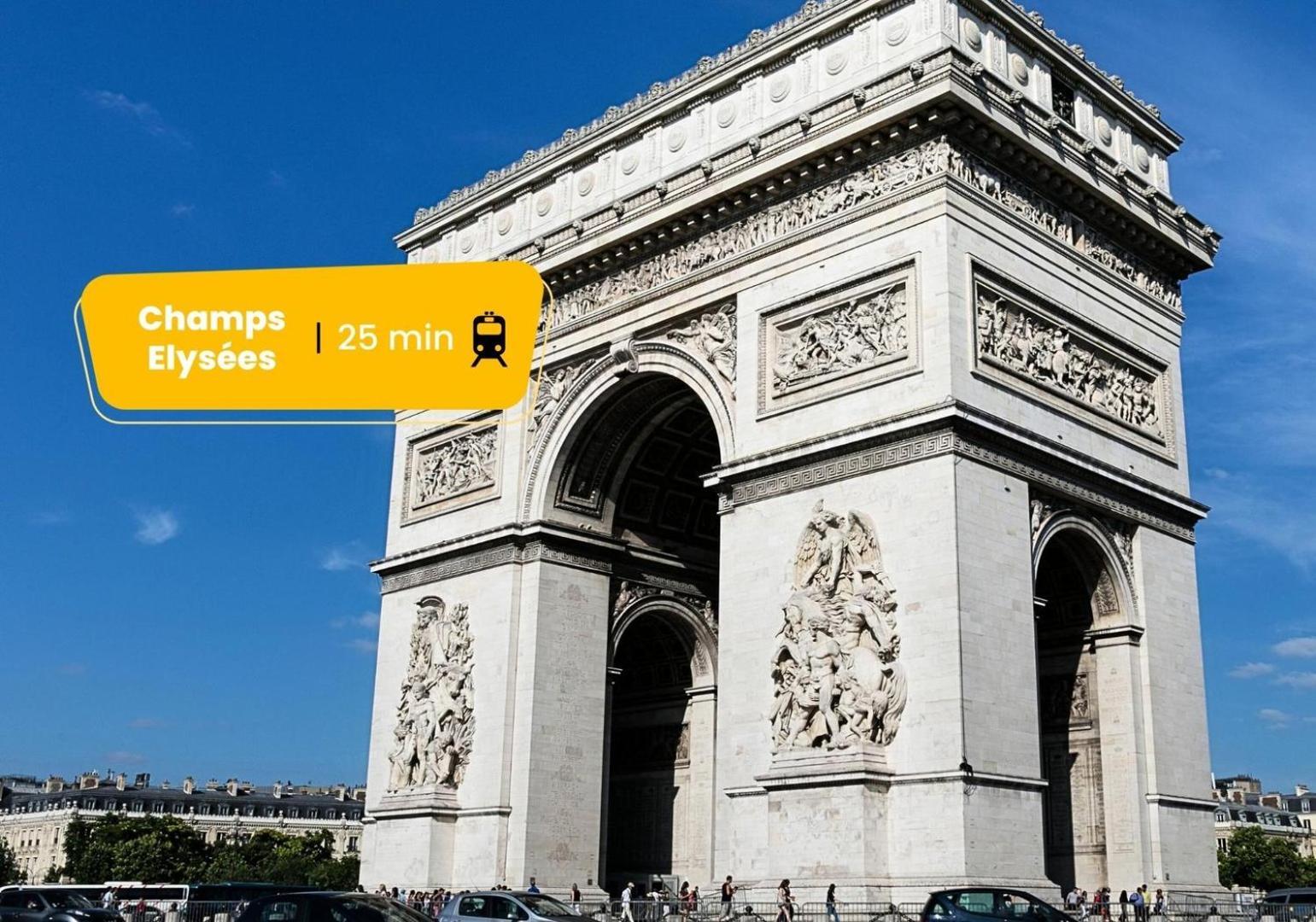 124 Suite Beata - Superbe Appartement A Paris Exteriör bild
